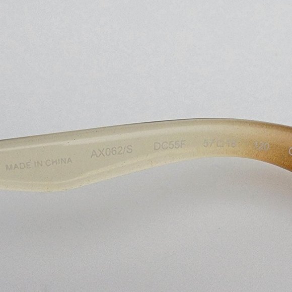 *SOLD* Armani Exchange AX062/S DC55F Brown Fade Frame Brown Lens Sunglasses - Picture 7 of 12